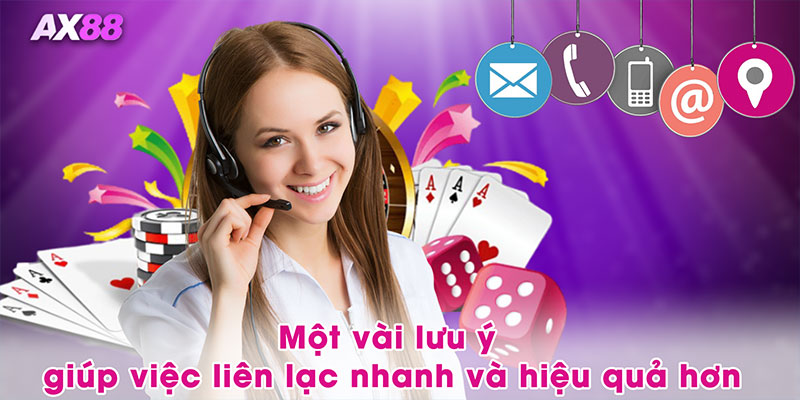 Một vài lưu ý giúp việc liên lạc nhanh và hiệu quả hơn